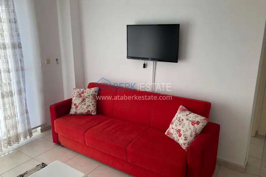 Purchase Furnished apartment in Cikcilli with a sea view in a residential complex 11 