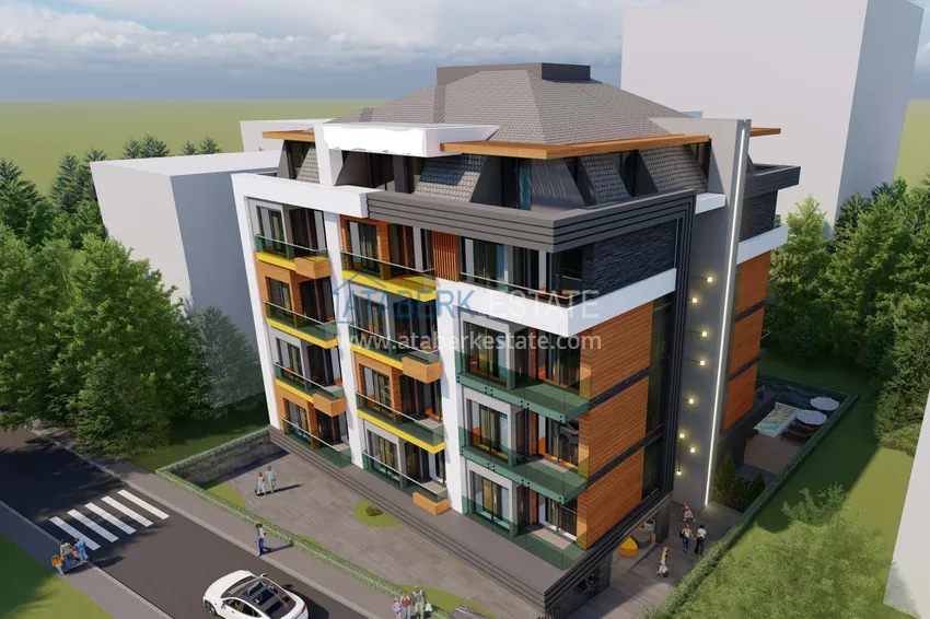 New project in the center of Alanya premium class boutique complex 1 