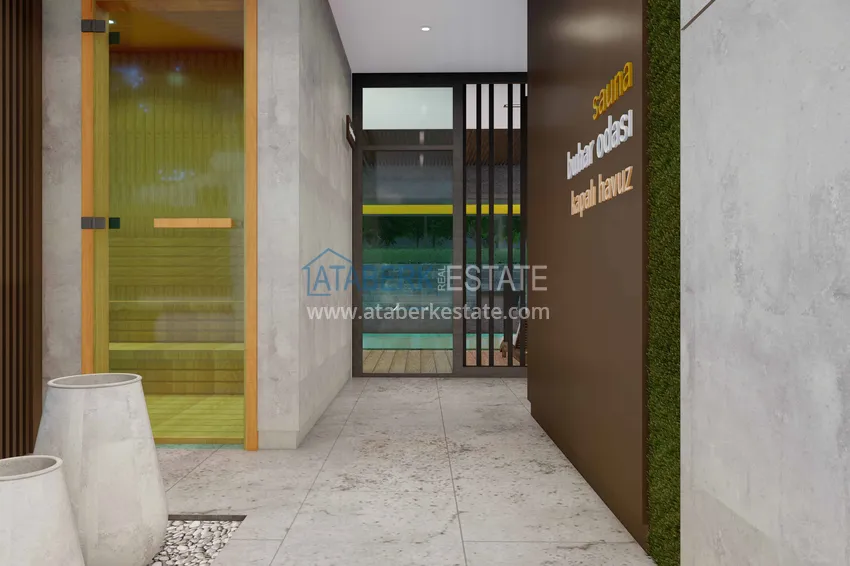 New project in the center of Alanya premium class boutique complex 13 