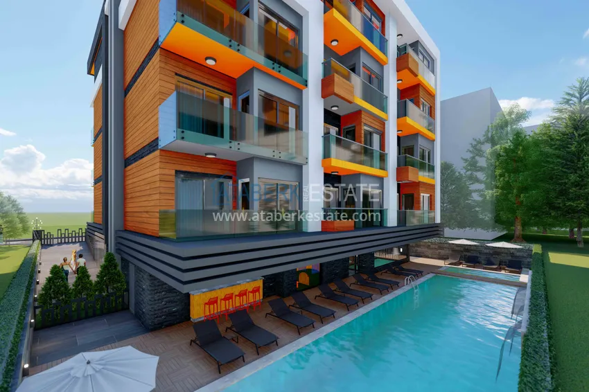 New project in the center of Alanya premium class boutique complex 5 