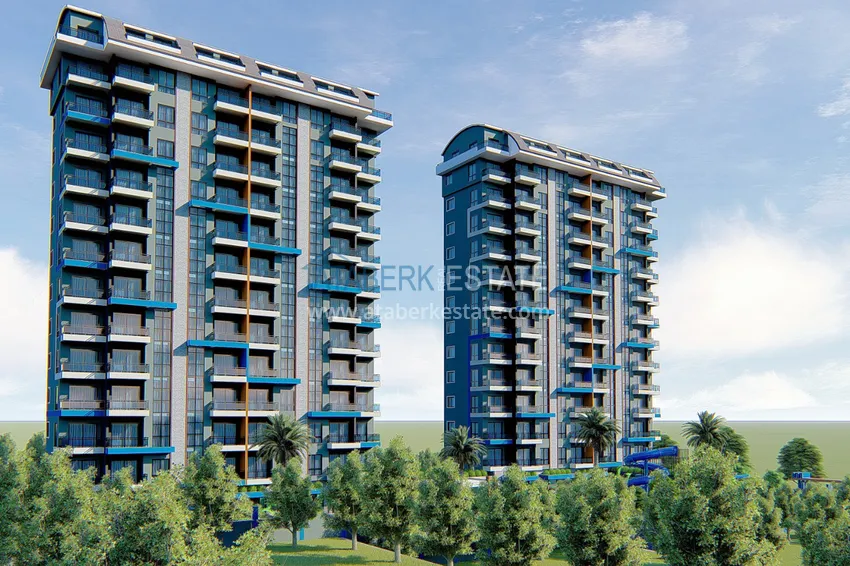 Apartment in Mahmutlar district from an investor in a complex under construction 12 