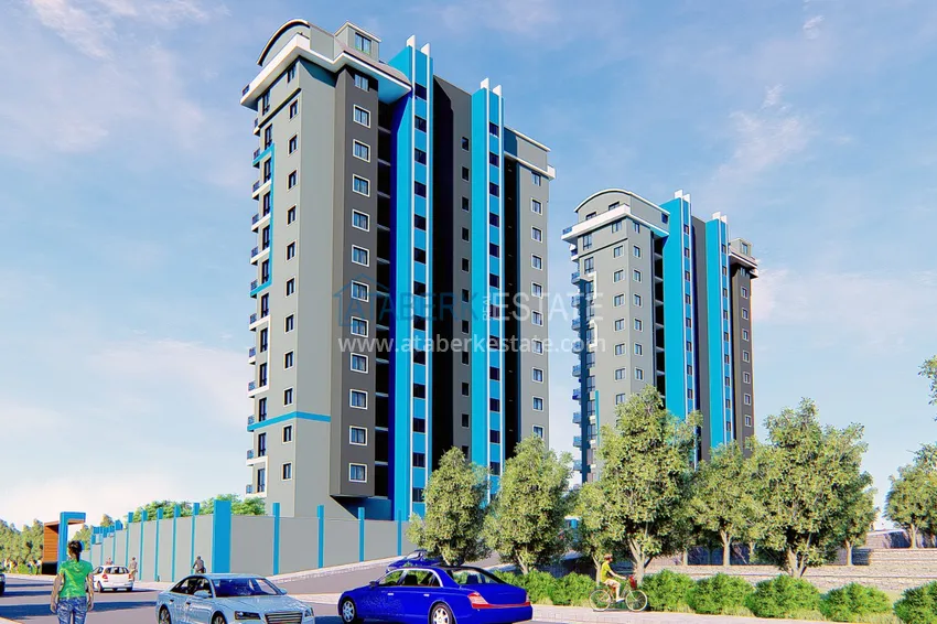 Apartment in Mahmutlar district from an investor in a complex under construction 14 