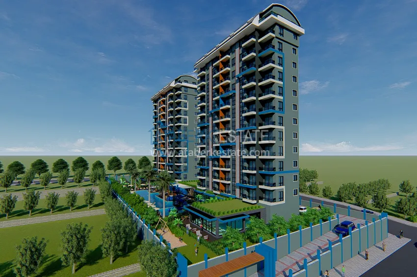 Apartment in Mahmutlar district from an investor in a complex under construction 15 