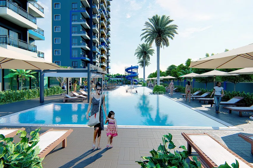 Apartment in Mahmutlar district from an investor in a complex under construction 18 