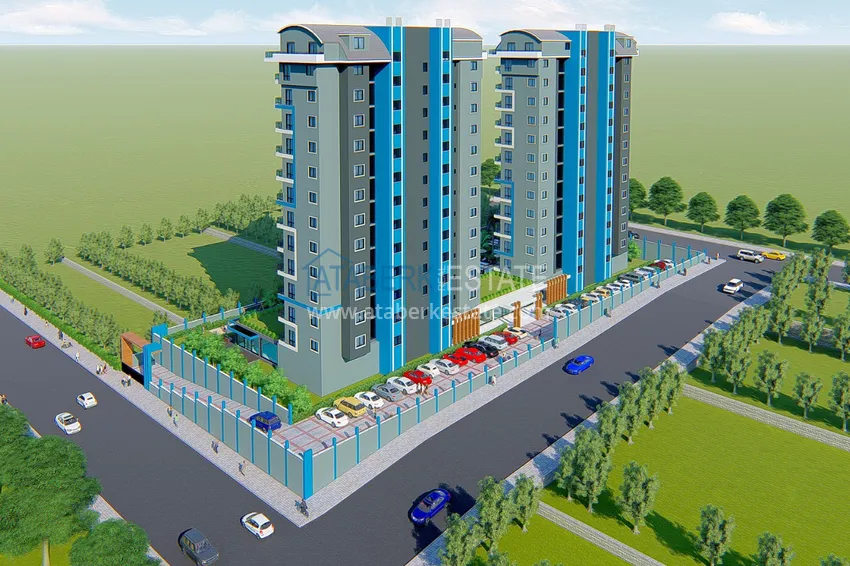 Apartment in Mahmutlar district from an investor in a complex under construction 20 