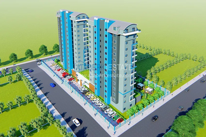 Apartment in Mahmutlar district from an investor in a complex under construction 21 