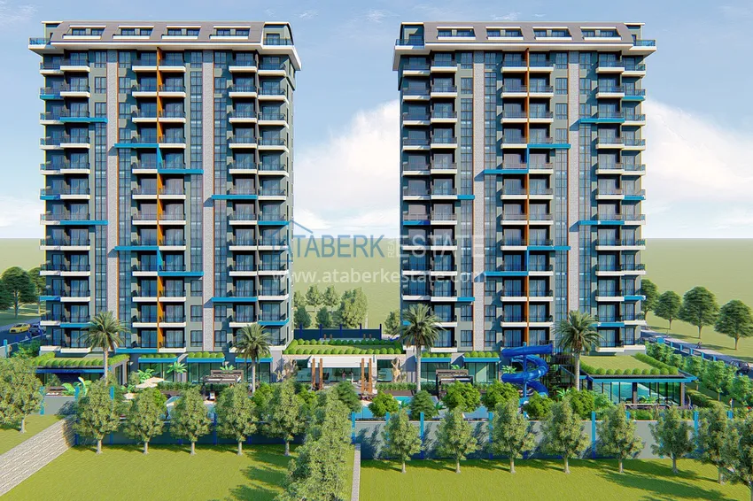 Apartment in Mahmutlar district from an investor in a complex under construction 2 