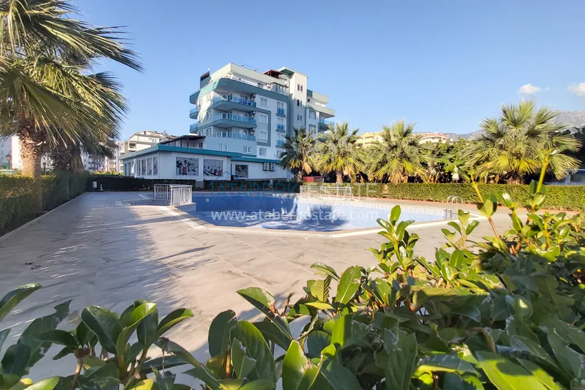 Duplex apartment in Mahmutlar with furniture in a comfortable complex 2 