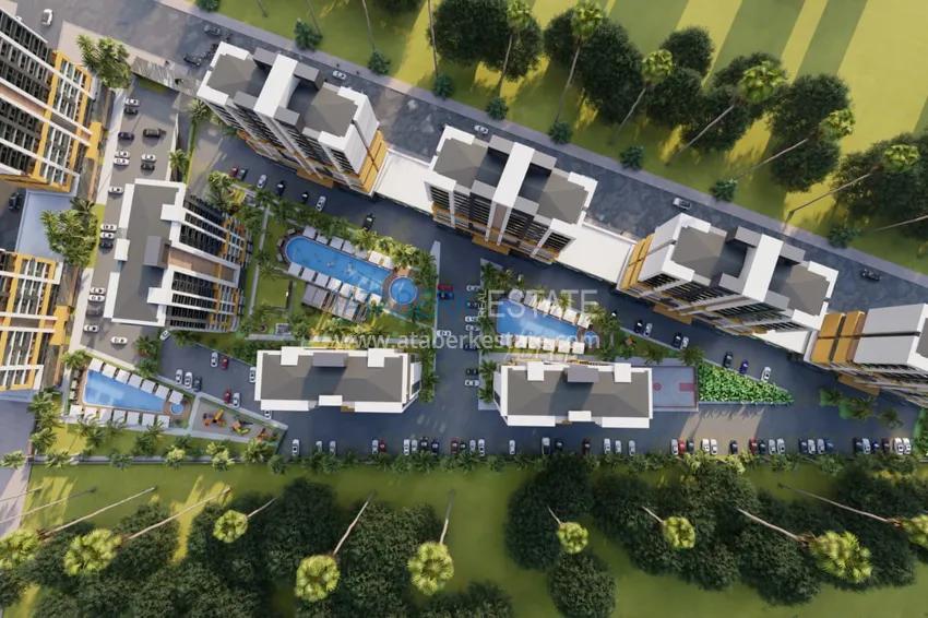 Apartments in Antalya at affordable prices, Kepez area from the developer 4 