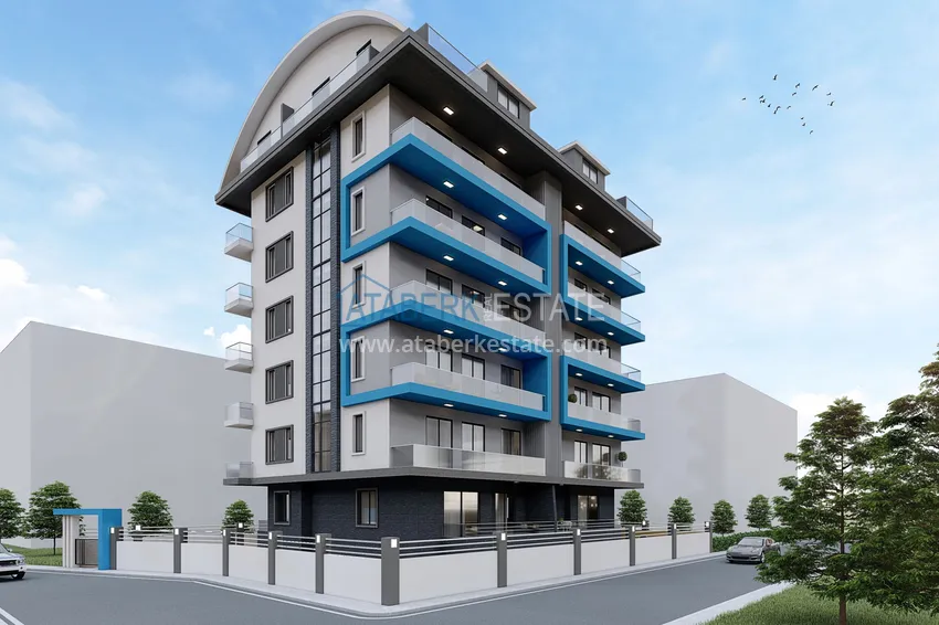 Duplex penthouse in Mahmutlar in a complex under construction 3 