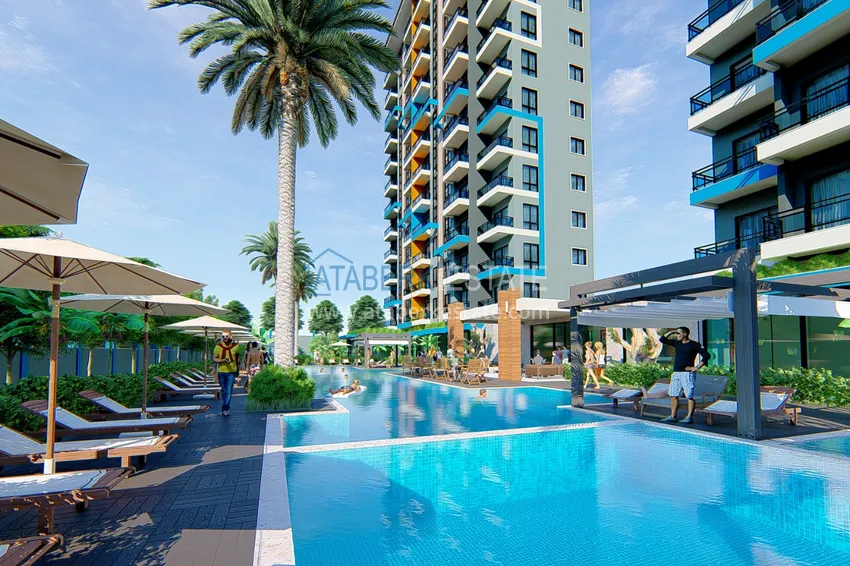 Apartment in Mahmutlar district from an investor in a complex under construction 5 