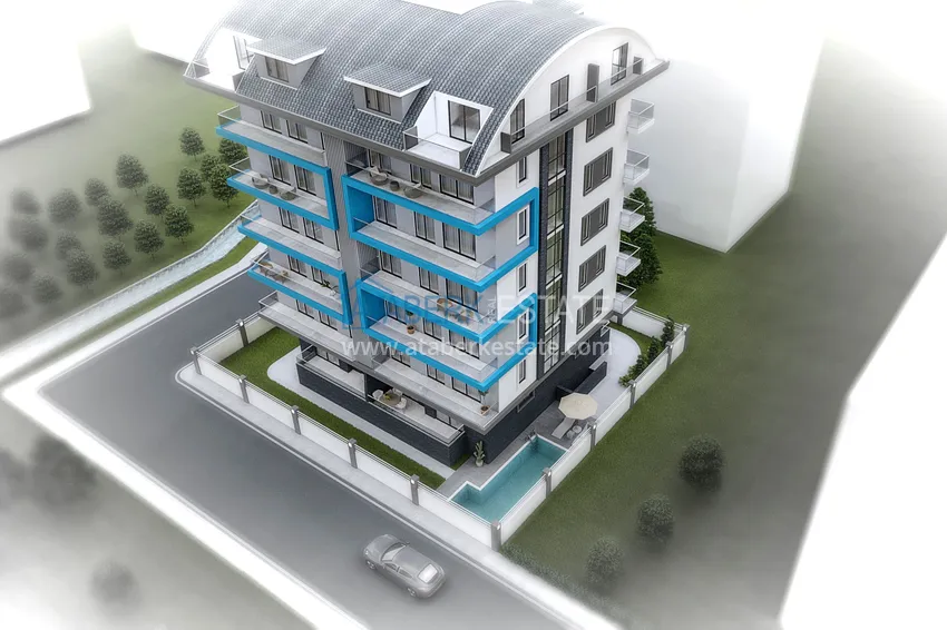Duplex penthouse in Mahmutlar in a complex under construction 4 