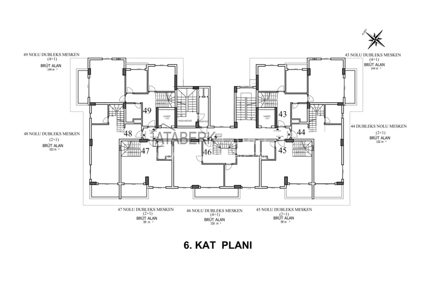 Buy cheap Apartments and penthouses in Avsallar from the developer with installment payment 6 