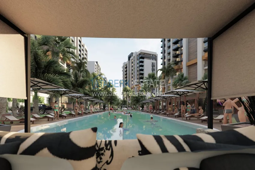 Apartments in Antalya at affordable prices, Kepez area from the developer 8 