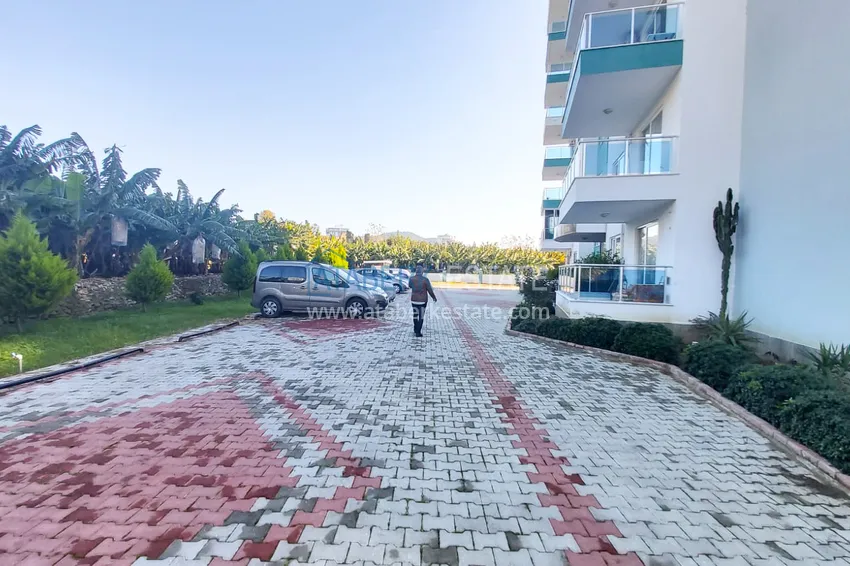 Duplex apartment in Mahmutlar with furniture in a comfortable complex 7 