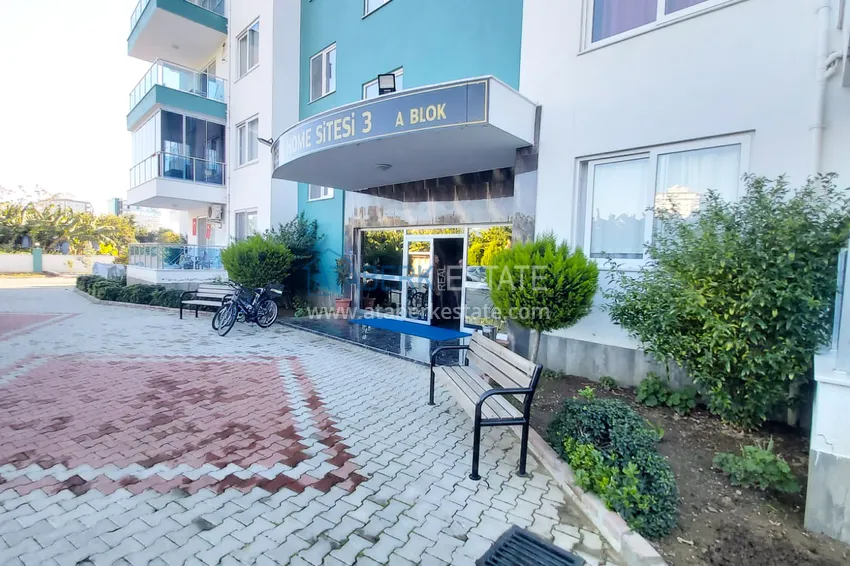 Duplex apartment in Mahmutlar with furniture in a comfortable complex 8 