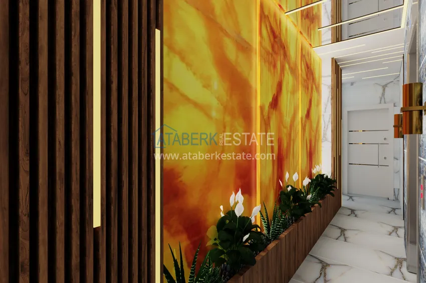 Duplex penthouse in Mahmutlar in a complex under construction 8 