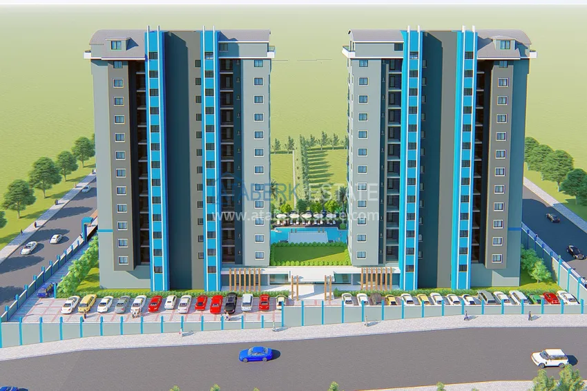 Apartment in Mahmutlar district from an investor in a complex under construction 10 