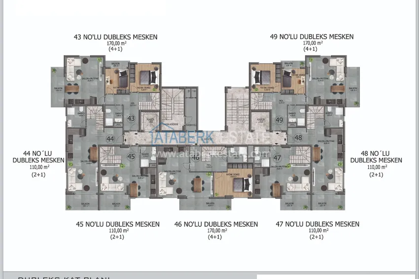 Buy cheap Apartments and penthouses in Avsallar from the developer with installment payment 8 