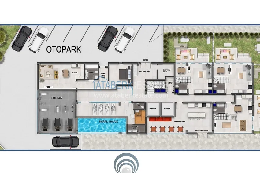 Buy cheap Apartments and duplexes in Oba - complex under construction, interest-free installments 5 