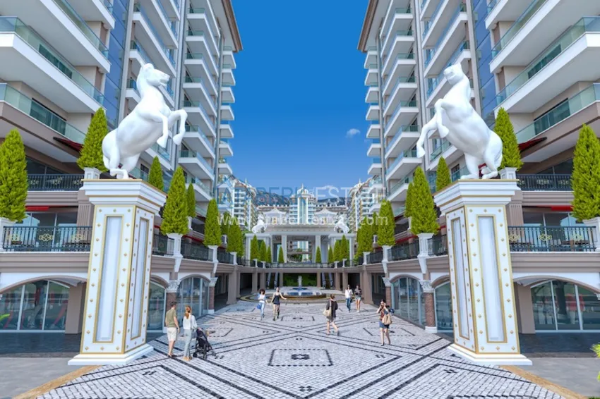 Apartment in Mahmutlar from an investor in a complex under construction 2 