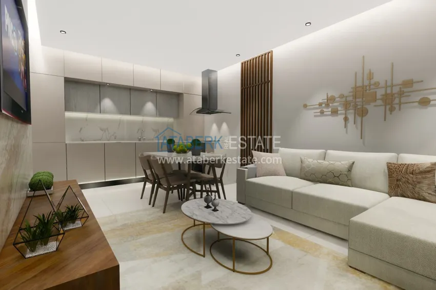 Purchase  Apartments and duplexes in Oba - complex under construction, interest-free installments 9 