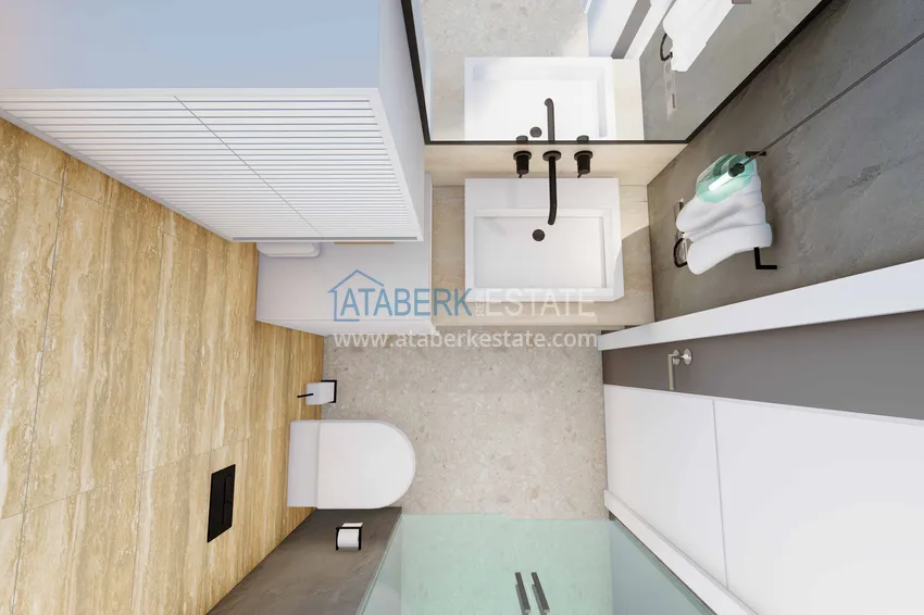 Purchase  New project in the center of Alanya premium class boutique complex 7 