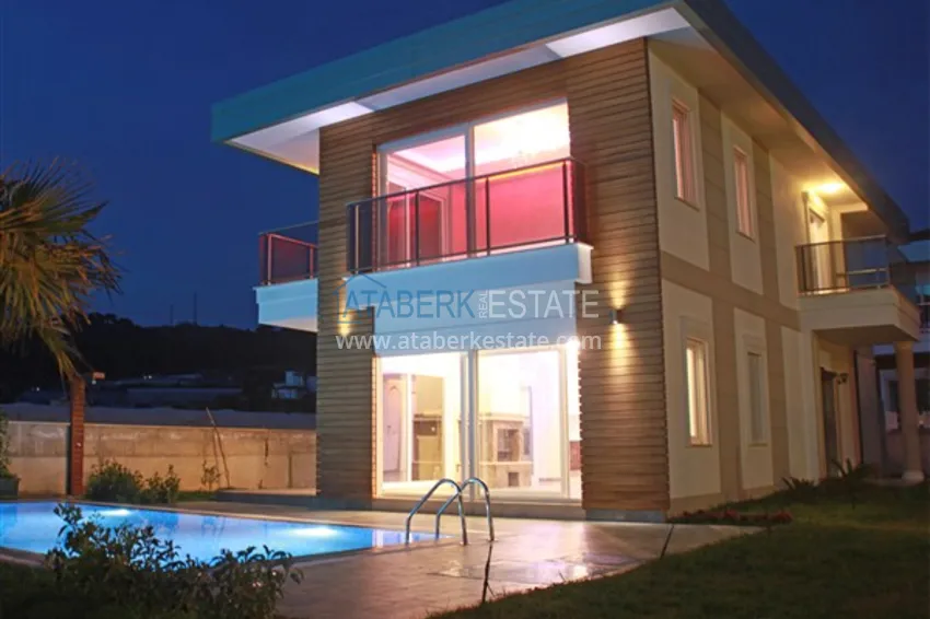 Villas in Demirtas on the first coastline 3 