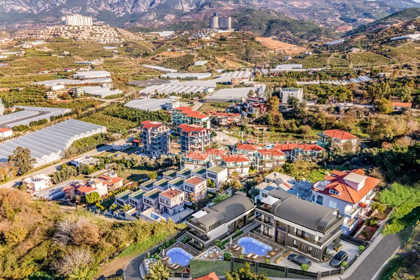 Villas in Kargicak from the developer - citizenship, installments at 0% 10 