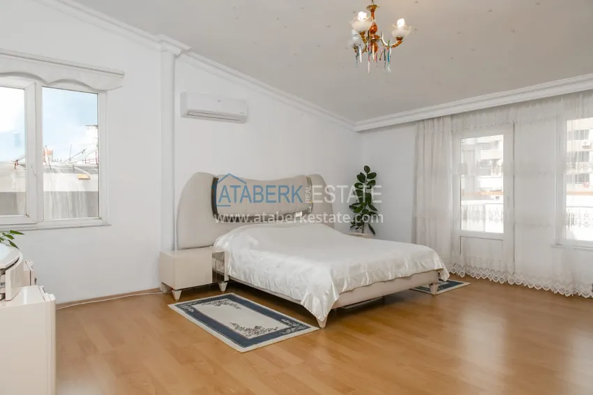 Purchase Duplex in Antalya – Lara, separate kitchen 4 bedrooms sea view 12 