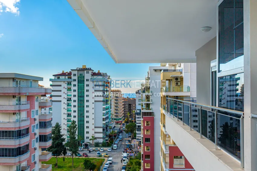 Purchase  Penthouse in Mahmutlar — elegant interior, separate kitchen, side sea view  17 