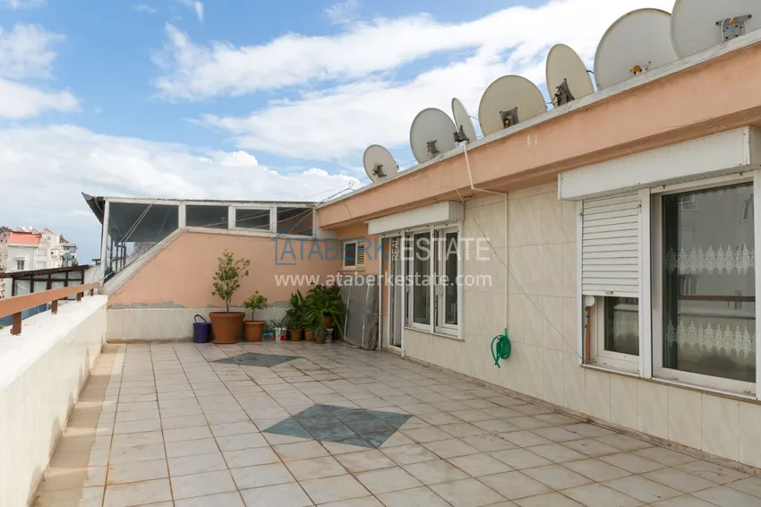 Purchase Duplex in Antalya – Lara, separate kitchen 4 bedrooms sea view 18 