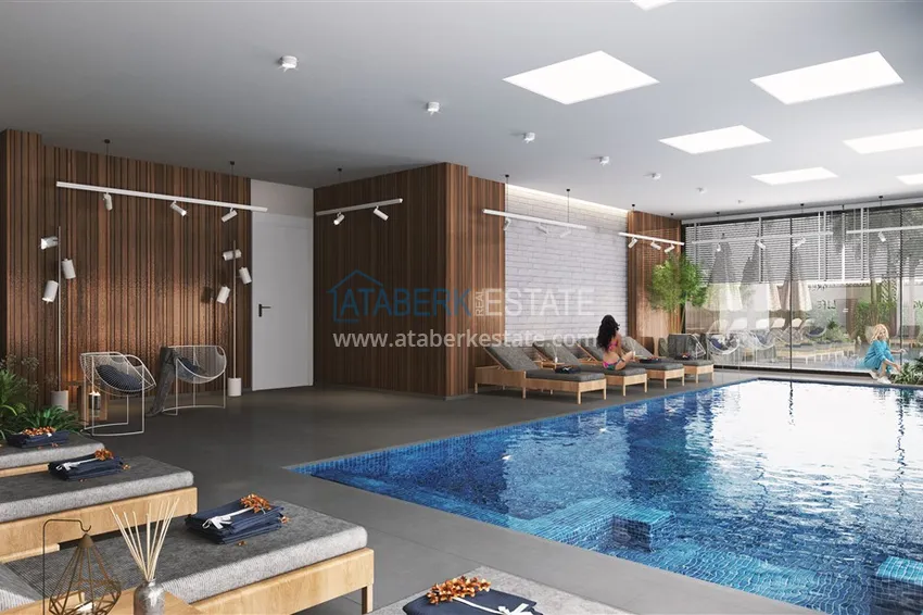 New investment project of a residential complex in Avsallar with installment payment 18 