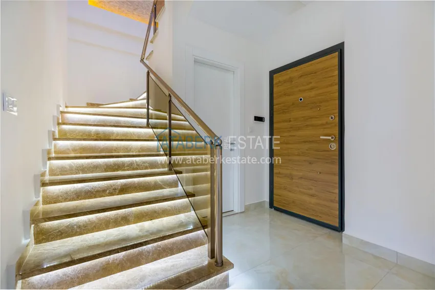 Purchase  Penthouse in Mahmutlar — elegant interior, separate kitchen, side sea view  1 