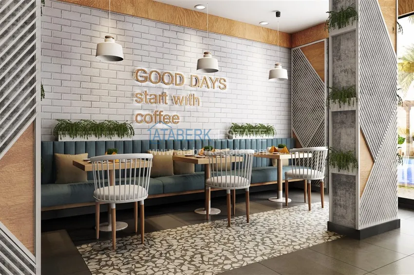 New investment project of a residential complex in Avsallar with installment payment 23 