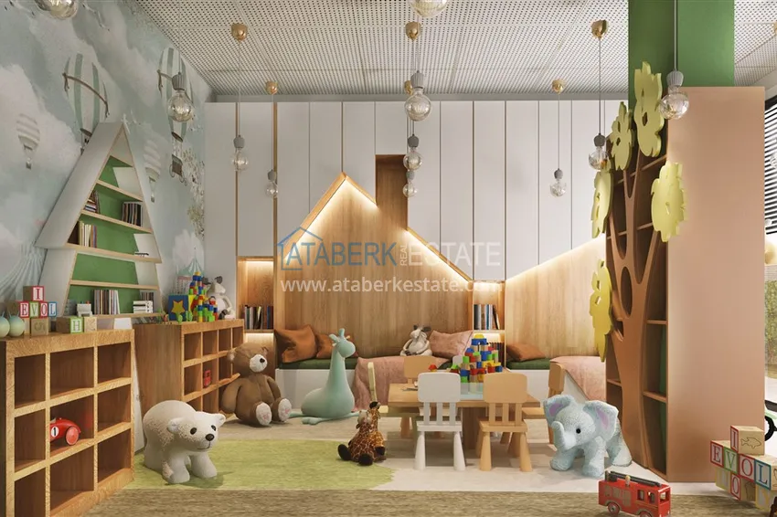 New investment project of a residential complex in Avsallar with installment payment 26 