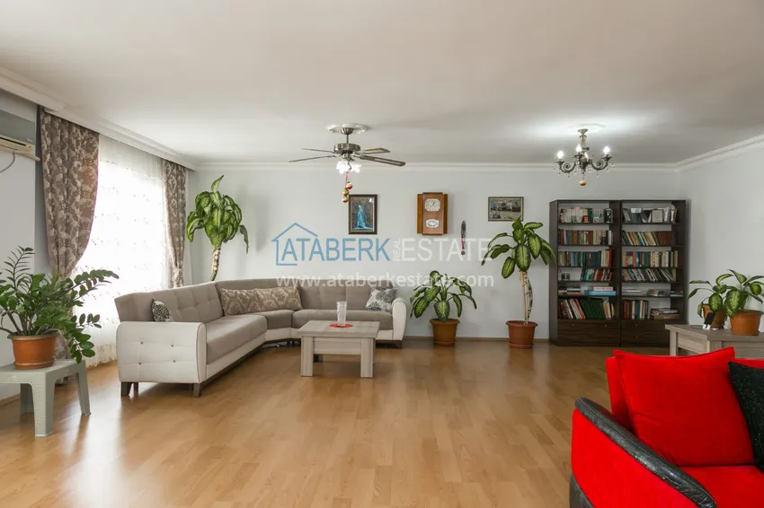 Duplex in Antalya – Lara, separate kitchen 4 bedrooms sea view 1 