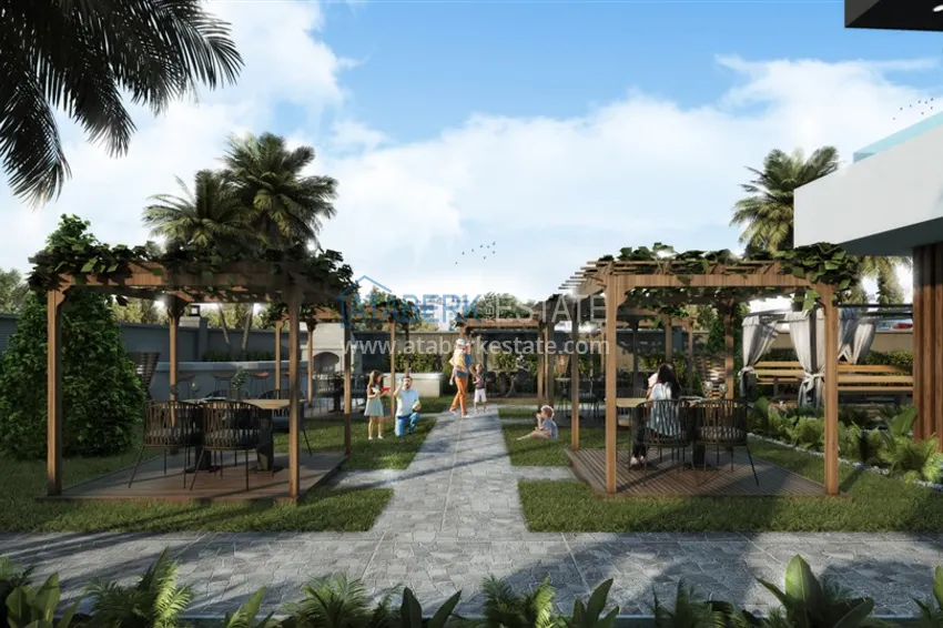 New investment project of a residential complex in Avsallar with installment payment 6 