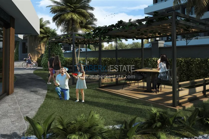 New investment project of a residential complex in Avsallar with installment payment 7 