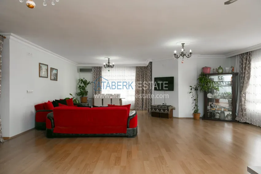 Purchase Duplex in Antalya – Lara, separate kitchen 4 bedrooms sea view 5 