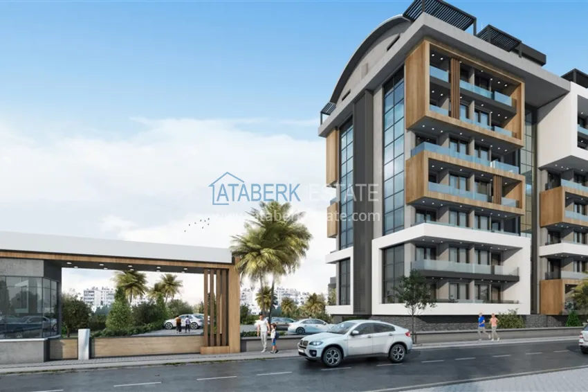New investment project of a residential complex in Avsallar with installment payment 11 