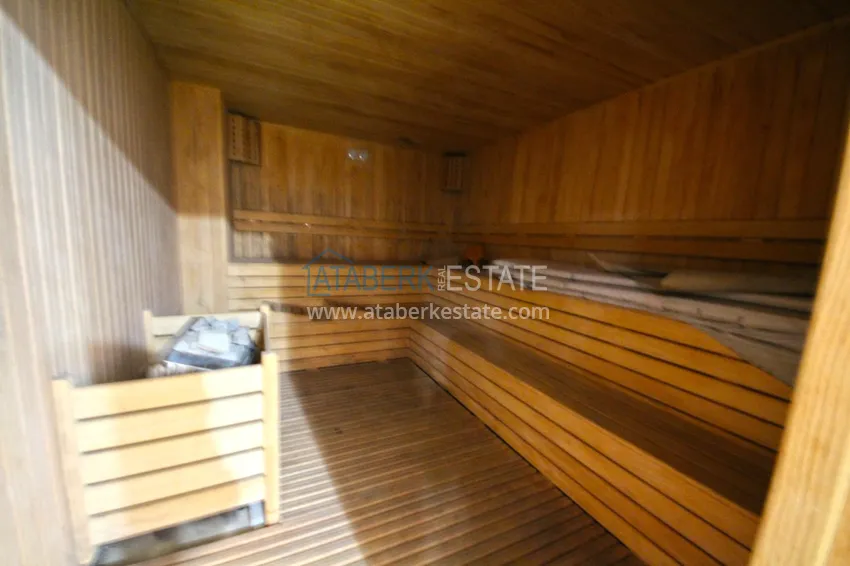 Duplex penthouse in Mahmutlar with furnished separate kitchen sea view 8 