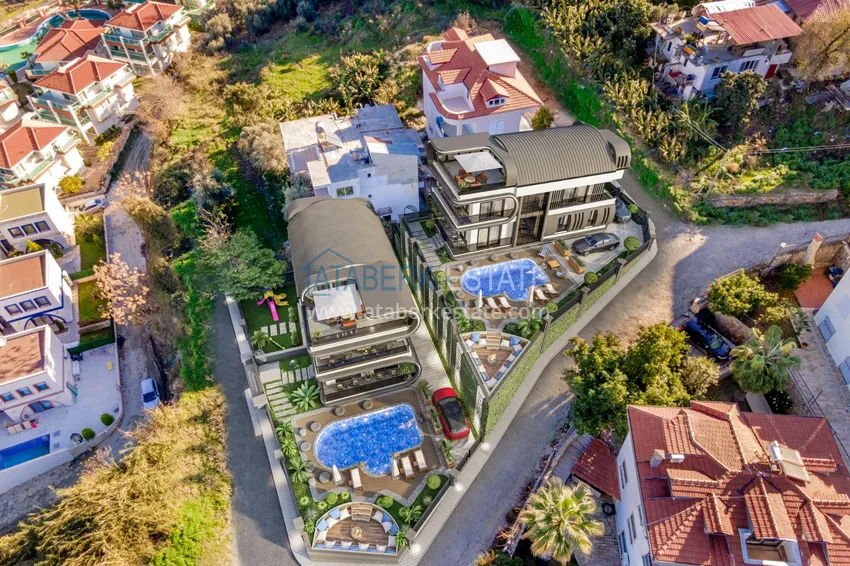 Villas in Kargicak from the developer - citizenship, installments at 0% 9 