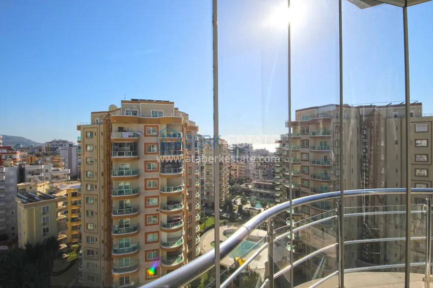 Purchase  Duplex penthouse in Mahmutlar with furnished separate kitchen sea view 9 