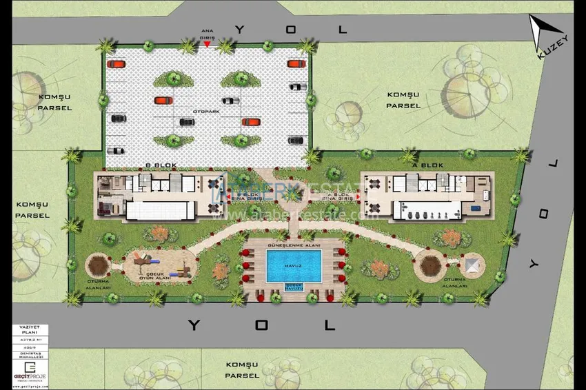 Buy cheap Apartments in Demirtas with direct sea views - a new comfortable complex 2 