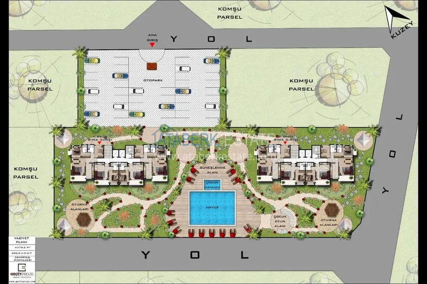 Buy cheap Apartments in Demirtas with direct sea views - a new comfortable complex 3 