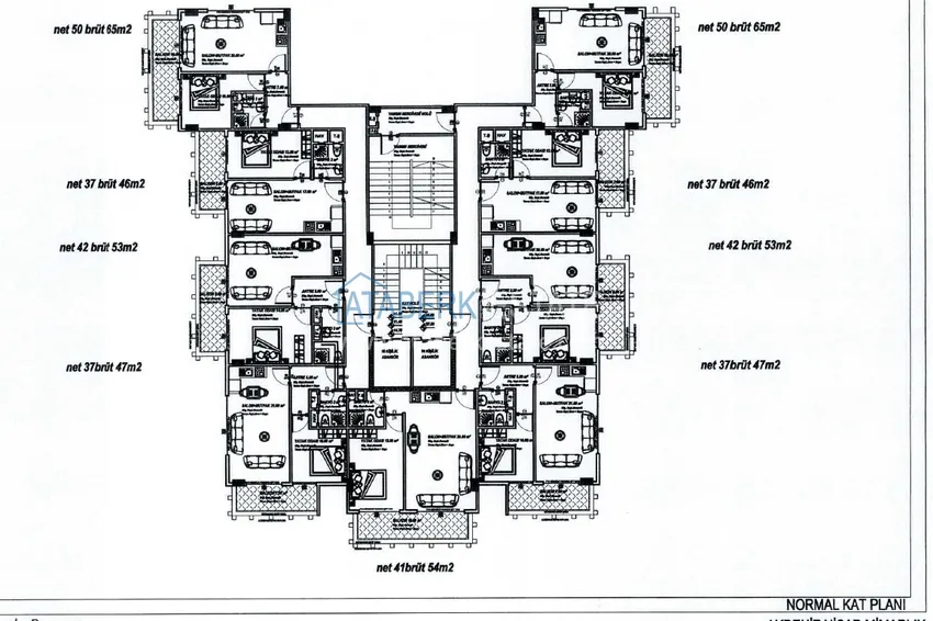 Buy cheap Impressive fashionable residential project in Mahmutlar 5 