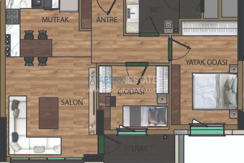 Buy cheap Apartments in Antalya at affordable prices, Kepez area from the developer 2 