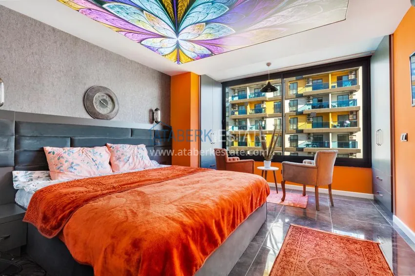 Purchase  Two-room apartment in Alanya with a modern interior 13 