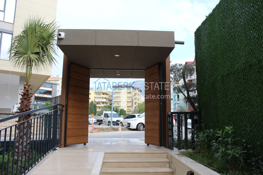New one bedroom apartment for long-term rent in the center of Alanya 13
